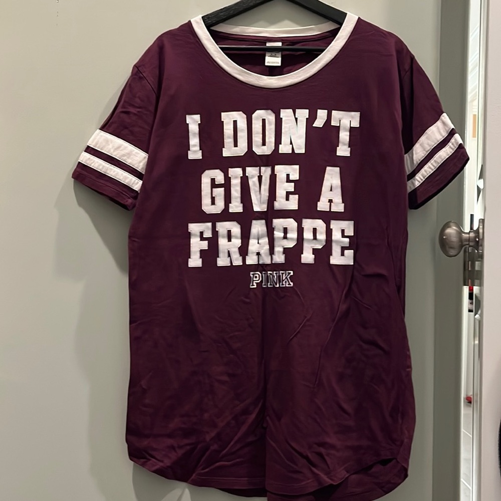 BRANDED NEW PINK Wine colored Lounge Shirt